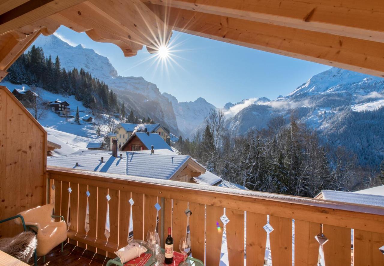 Panoramapark Soleil Chalet E Wengen Esterno foto